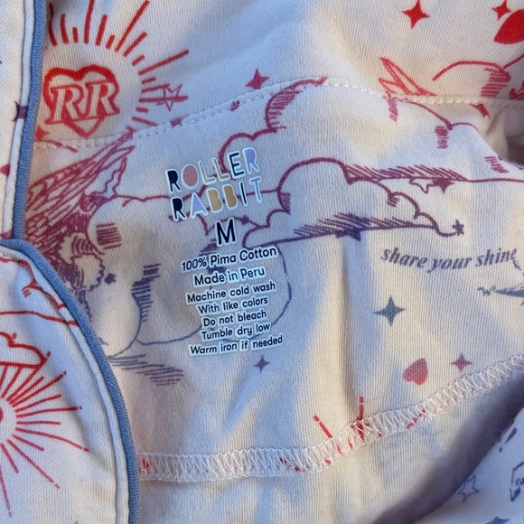 Roller Rabbit Pink Short Pajama Set - Picture 9 of 9